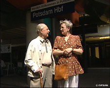 Prof. Willy Sommerfeld und Frau Doris in Potsdam